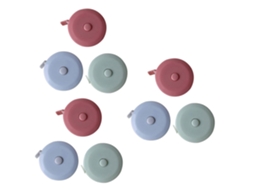 Conjunto De 9 Fitas Métricas Flexíveis E Retráteis Para Costura