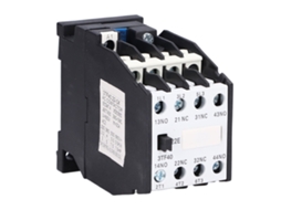 Controlador De Contatores Ca 50hz 9a 2no+2nc Acessório Para Rail Din Controle Automático