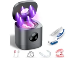 Aparelho De Limpeza Ultrassônico Para Aparelhos Ortodônticos, 52khz, Para Limpeza De Próteses Dentárias, Protetores Noturnos E Aparelhos Ort
