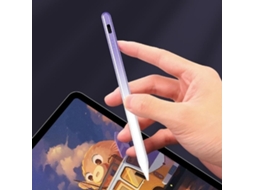 Caneta Capacitiva Universal Para Tablet E Celular, Tela Tática Para Desenho Sfushos (roxo Névoa Gelo, Versão Universal)