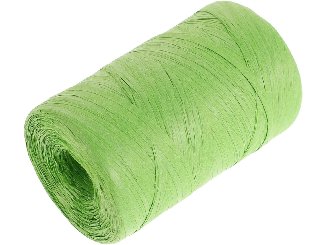 Corda de ráfia natural para decoração, com ideias de núcleos.