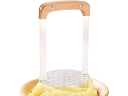 Amassador De Batatas Aço Inoxidável 11 Cm, Utensílio Cozinha