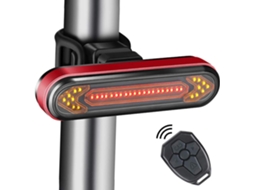 Luz Traseira De Bicicleta Luz De Advertência Aquaforge
