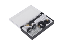 Mini kit de aerógrafo portátil sem fio para unhas, pintura de modelos e decoração de bolos, ação simples, 0,8 mm