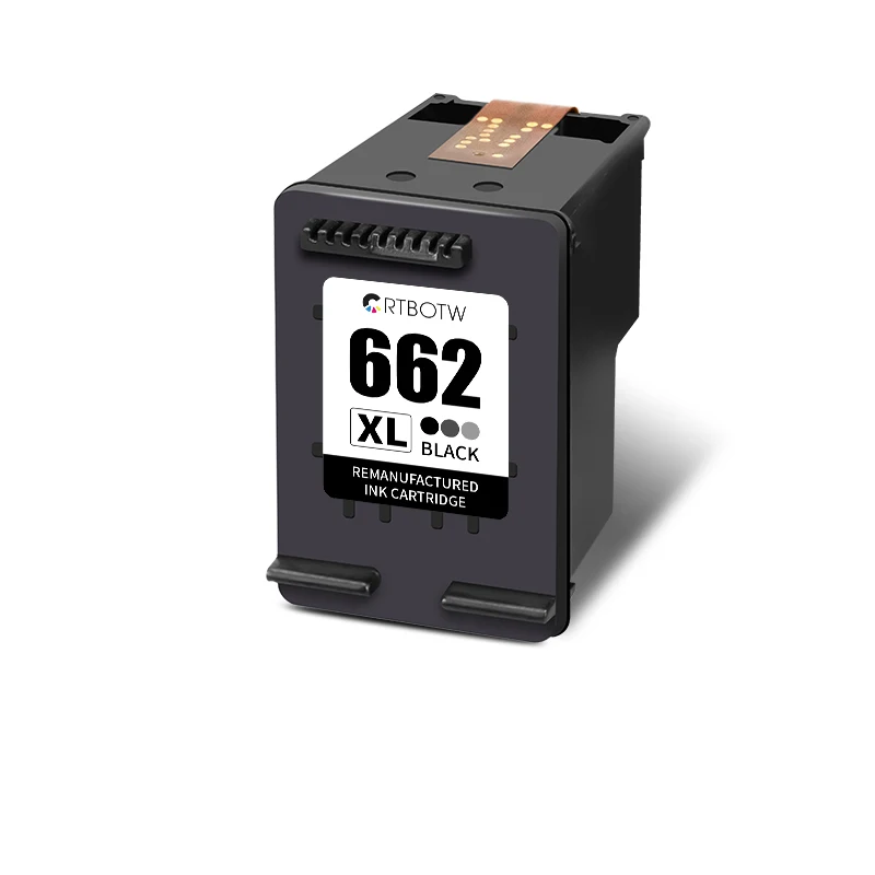 1 Unidade De Lente Preta Nº 662xl Para Impressoras Deskjet 1015, 1515, 2515, 2545, 2645, 3545, 4510, 4515, 4516 E 4518.