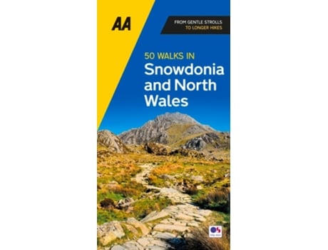 Livro 50 Walks in Snowdonia amp North Wales de AA Publishing (Inglês)