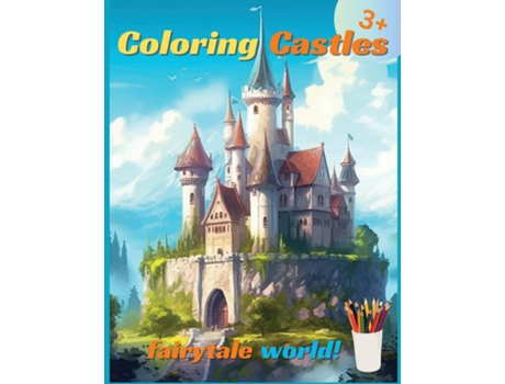 Livro Coloring castles of a fairytale world de Laritzu (Inglês)