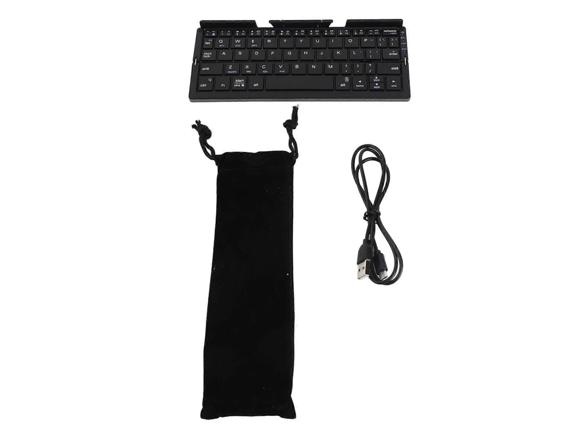 Capa Protetora Gkk para celular dobrável em couro PU com teclado Bluetooth TAISHENGDA