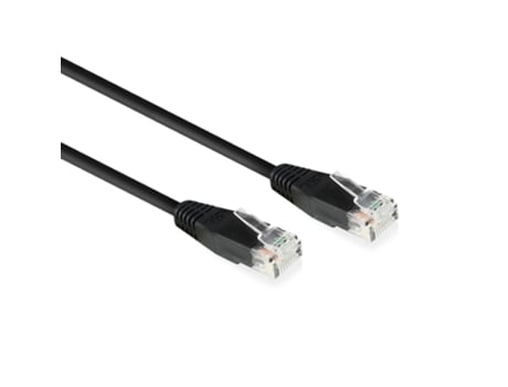 Cabo ACT Act Ac4015 Black 15 M Cat6 U/Utp Utp