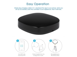 Controle Remoto Inteligente Universal Wifi Ir Para Alexa Assistente Casa Smart
