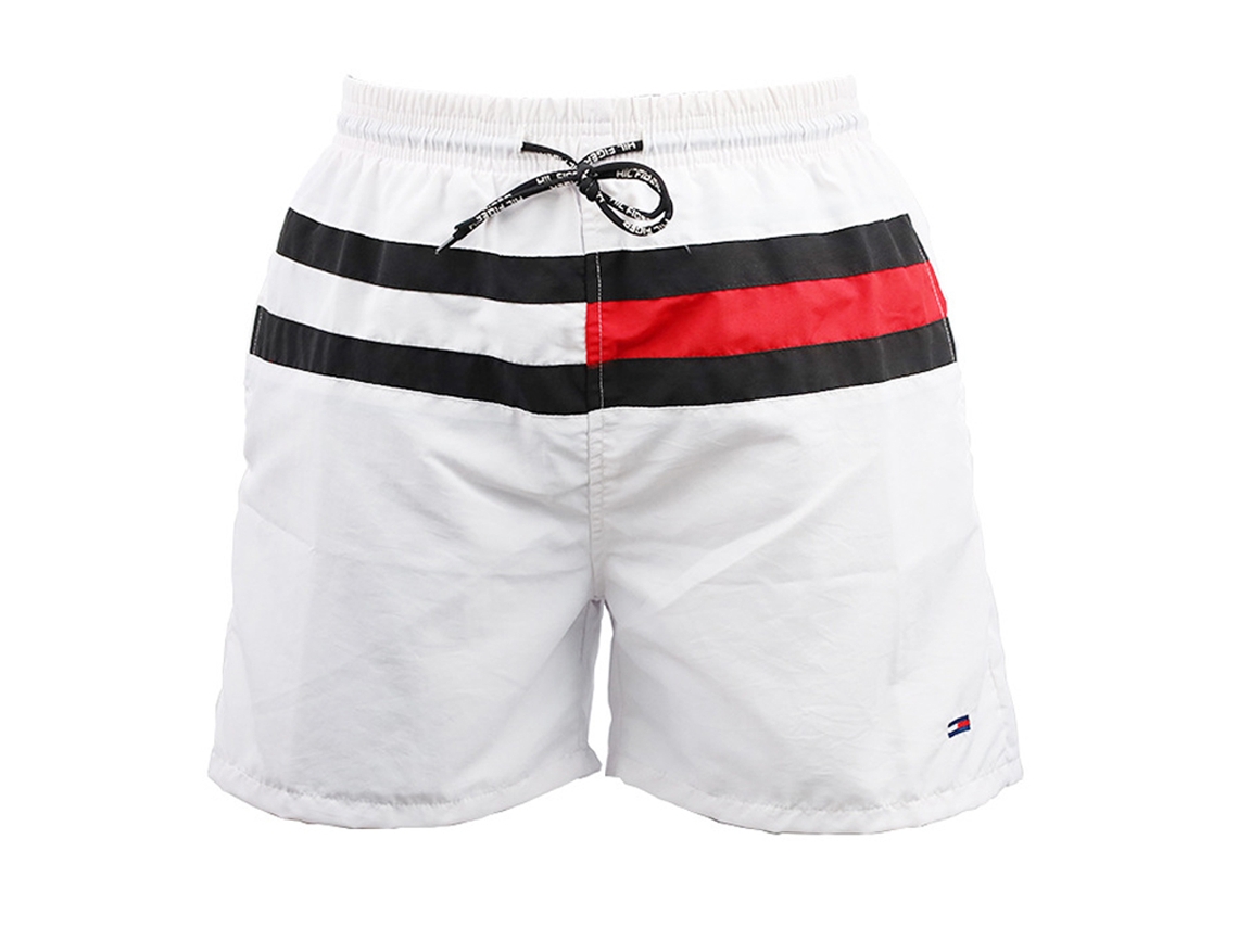Calções De Banho Masculinos Secagem Rápida Com Bolsos E Forro Em Malha, Shorts De Verão