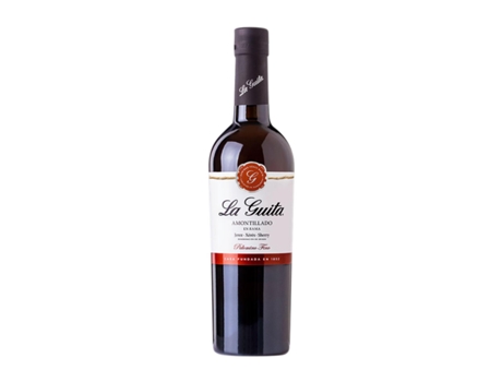 Vinho fortificado HIJOS DE RAINERA PÉREZ MARÍN La Guita Amontillado en Rama Palomino Fino Jerez-Xérès-Sherry Garrafa Medium (0.5 L - 1 Unidade)