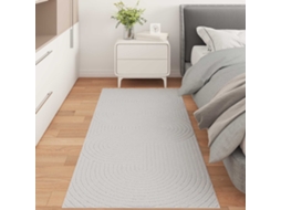 Vidaxl Tapete Para Uso Interno E Externo Palmeras Creme 150 X 80 Cm
