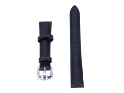 Bracelete de Relógio com Fivela de Pino de Substituição 16mm Preto