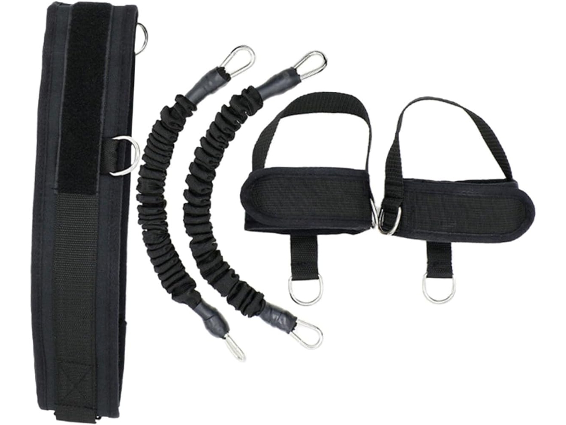 Faixas De Resistência Reutilizáveis Para Tornozelo, Equipamento Portátil Treinamento Pernas, Fortalecimento