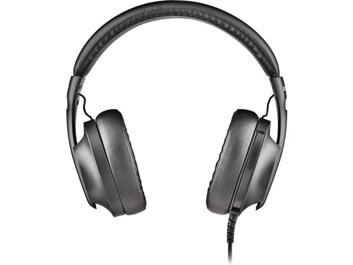 Auscultadores com Fios NGS VOX805 USB-C (Over Ear - Preto)