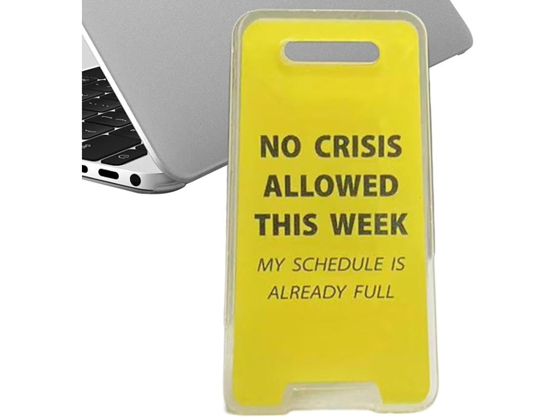 Placa Decorativa Para Escritório - Materiais De Escritório Divertidos E Originais |