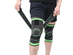 Joelheiras Material Respirável Suporte Dores Artrite Tecido Que Absorve Umidade Tecnologia Tricô 3d Premium