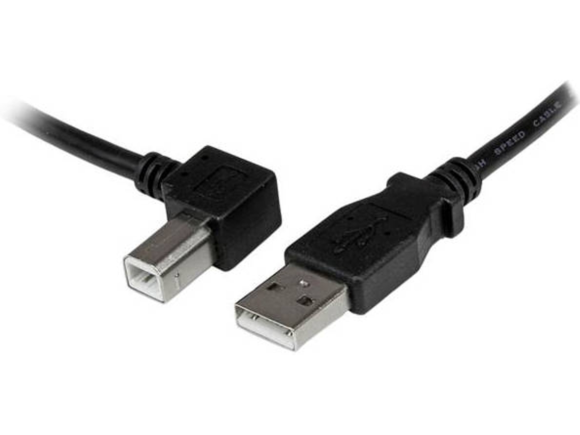 Cabo de Dados STARTECH (USB A - USB B - 1 m - Preto)