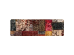 Conjunto 1 Tapete Runner Vidaxl Multicolorido Poliéster (50 X 150 Cm)