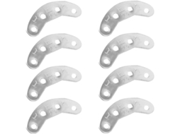 Protetores De Calcanhar De Ferro, 4 Pares Para Botas