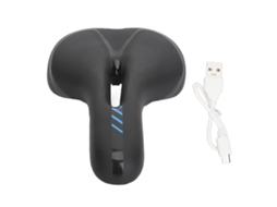 Vlrla-asiento Para Bicicleta De Carretera Negro Ergonómico Espuma De Silicona Suave Con Luz De Cola Alta Seguridad Para Reparación Y Reemplazo