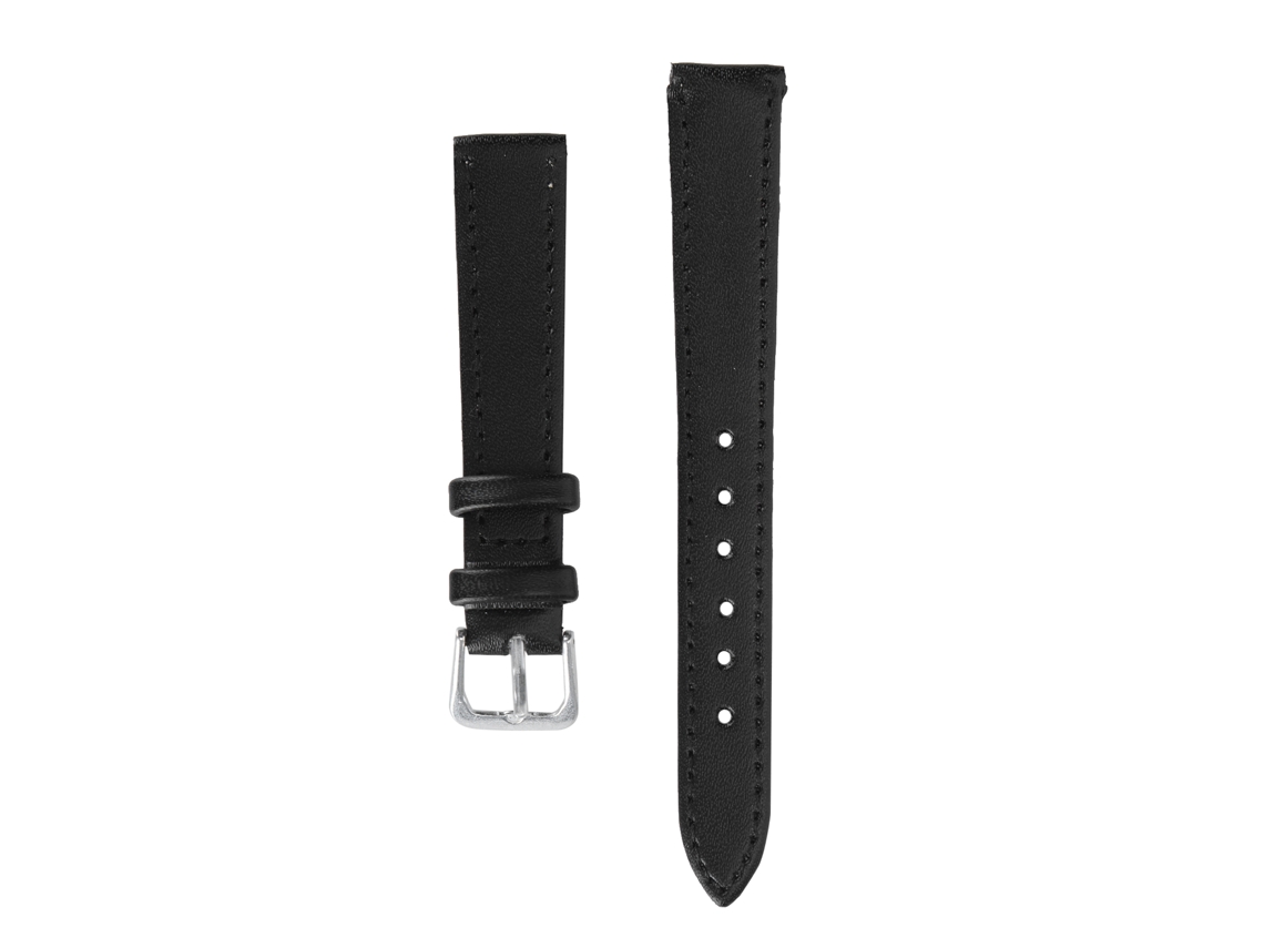 Correa De Reloj De Piel Pu Con Hebilla Universal 14mm Para Repuesto