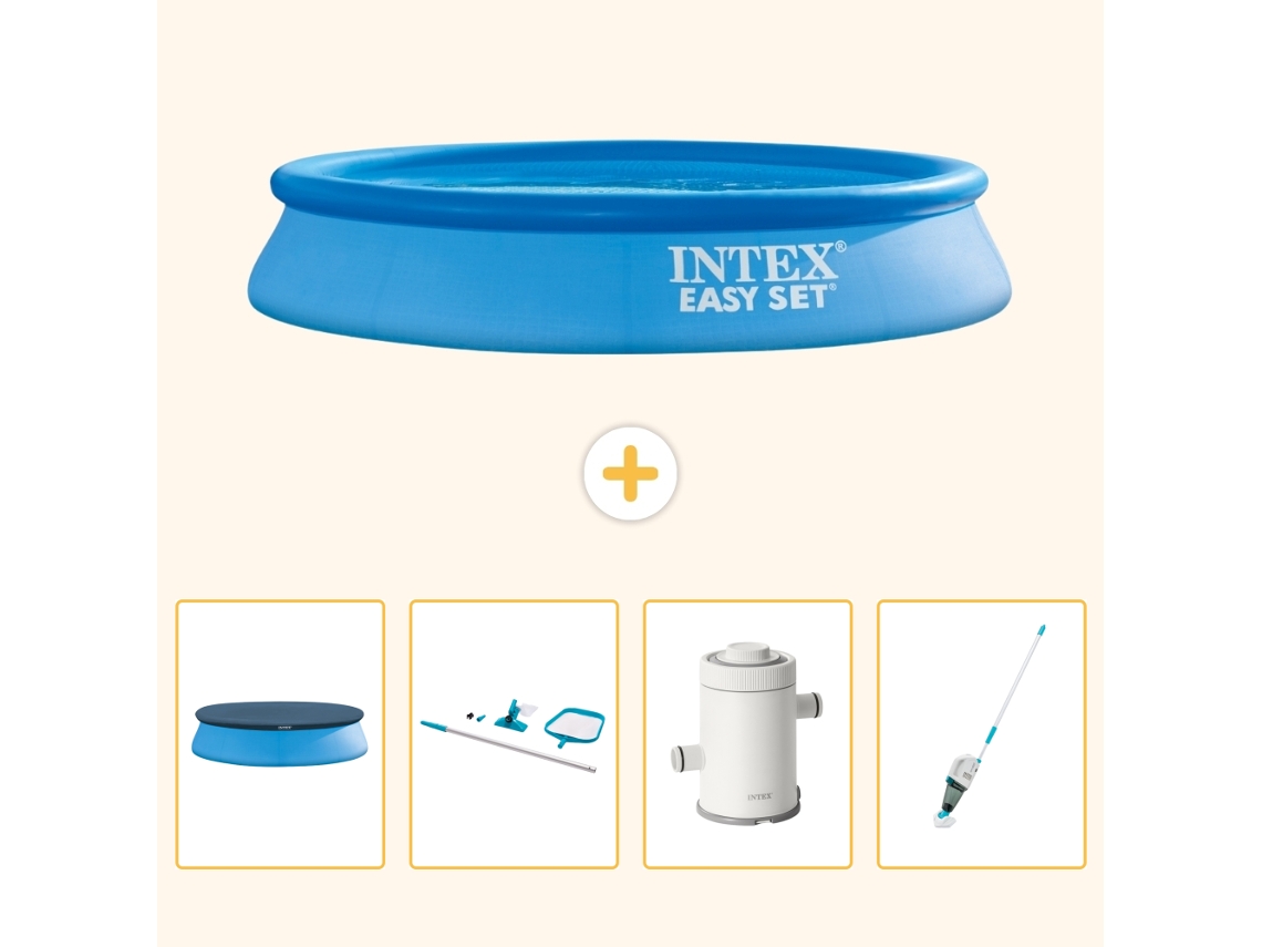 Intex Piscina Easy Set Redonda - 305x61 Cm - 5-peças S83