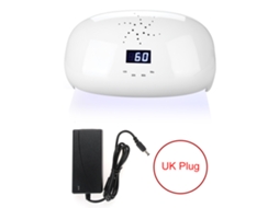 Lâmpada Uv Led Potente De 78w Para Unhas, Secagem Rápida, Sensor Automático Com Ventilador Para Cura De Todos Os Tipos De Gel