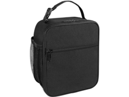 Lurelia Bolsa Térmica Para Almoço Isolado Portátil Respirável Impermeável Preto V656
