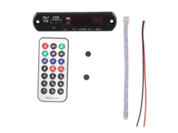 placa Decodificadora Bluetooth Mp3 com Controle Remoto Ajuste de Volume Módulo Hands Free
