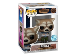 Figura Pop Marvel Guardians Of The Galaxy Rocket Exclusivo