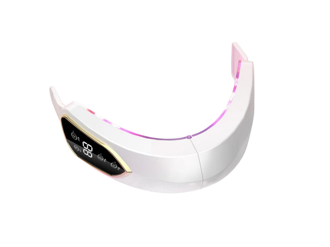 1 Conjunto de Aparelho Elétrico Lifting Facial com 5 Luzes Led para Terapia Saúde e Emagrecimento GOKOCO