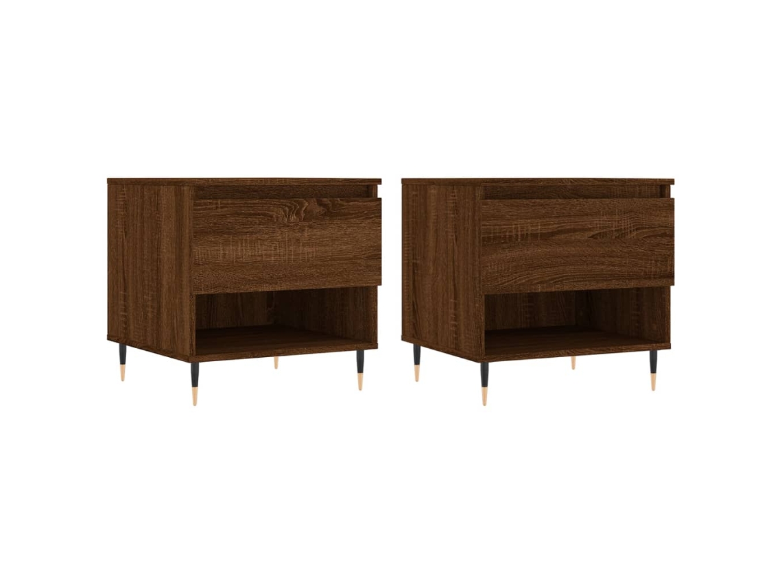 Coffee Table, Coffee Tables Vidaxl Marrom Madeira Processada (n/a)