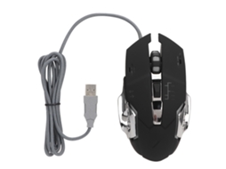 Rato Gaming Usb Silencioso LAXISCREED Dpi Ajustável