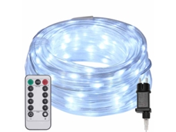 Decoração Com Luzes De Corda Vidaxl Branco Frio Pvc (5 M)