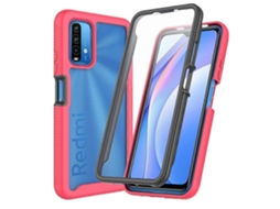 Capa Protetora Híbrida À Prova De Choque Para Xiaomi Poco M3 / Redmi Note 9 4g Com Estampa De Céu Estrelado (azul Celeste)