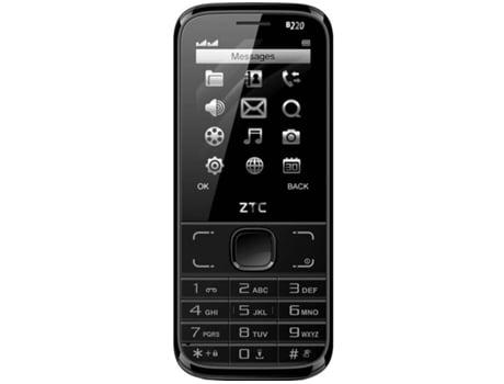Telemóvel ZTC B220 (Outlet Caixa Aberta - 2.4'' - 2G - Preto)