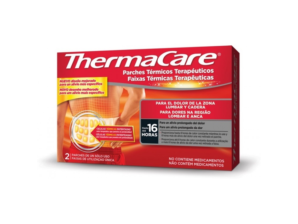 Thermacare Região Lombar E Ancas 2 Uni