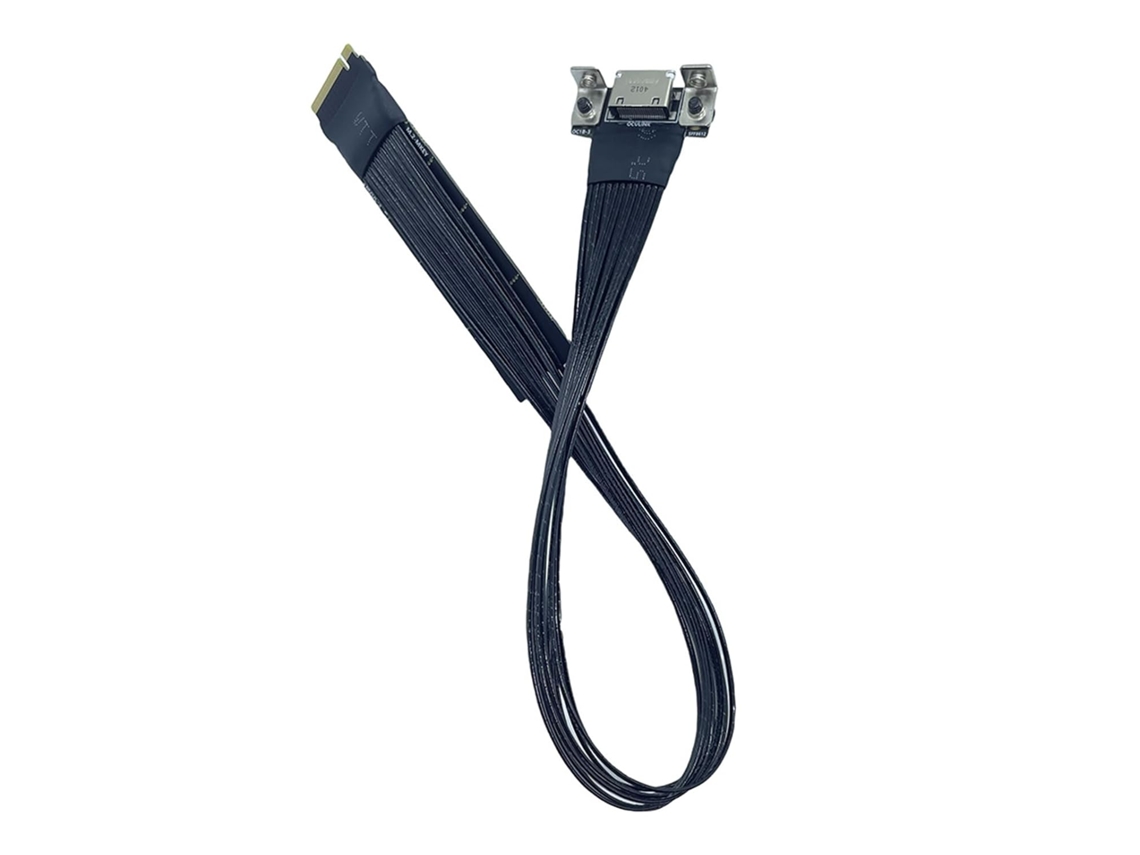 Cabo Extensor 4i Para Pc Desktop, De M-key Nvme Sff8611, Banhado A