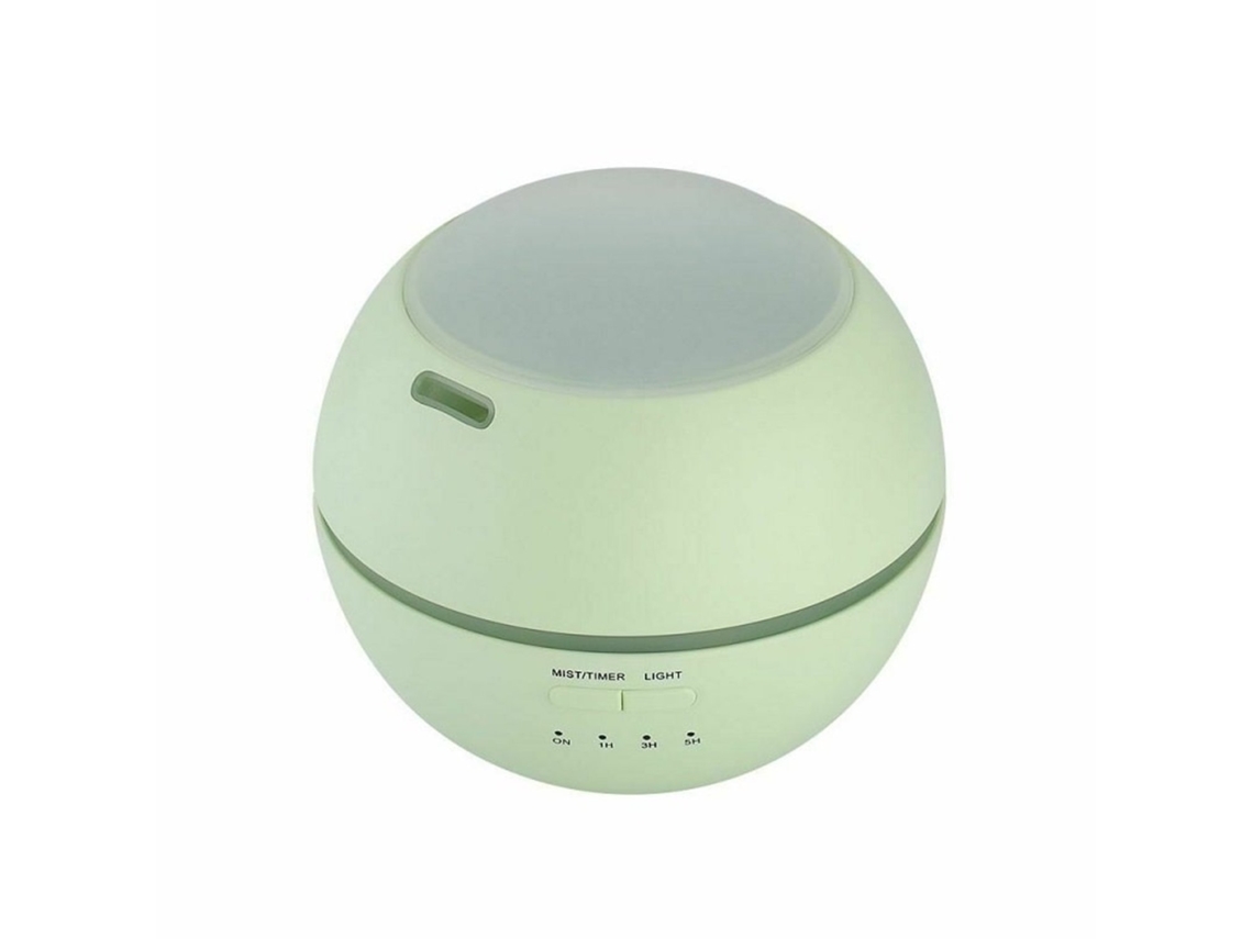 Umidificador e Luz Noturna, Verde BRILVIBERA