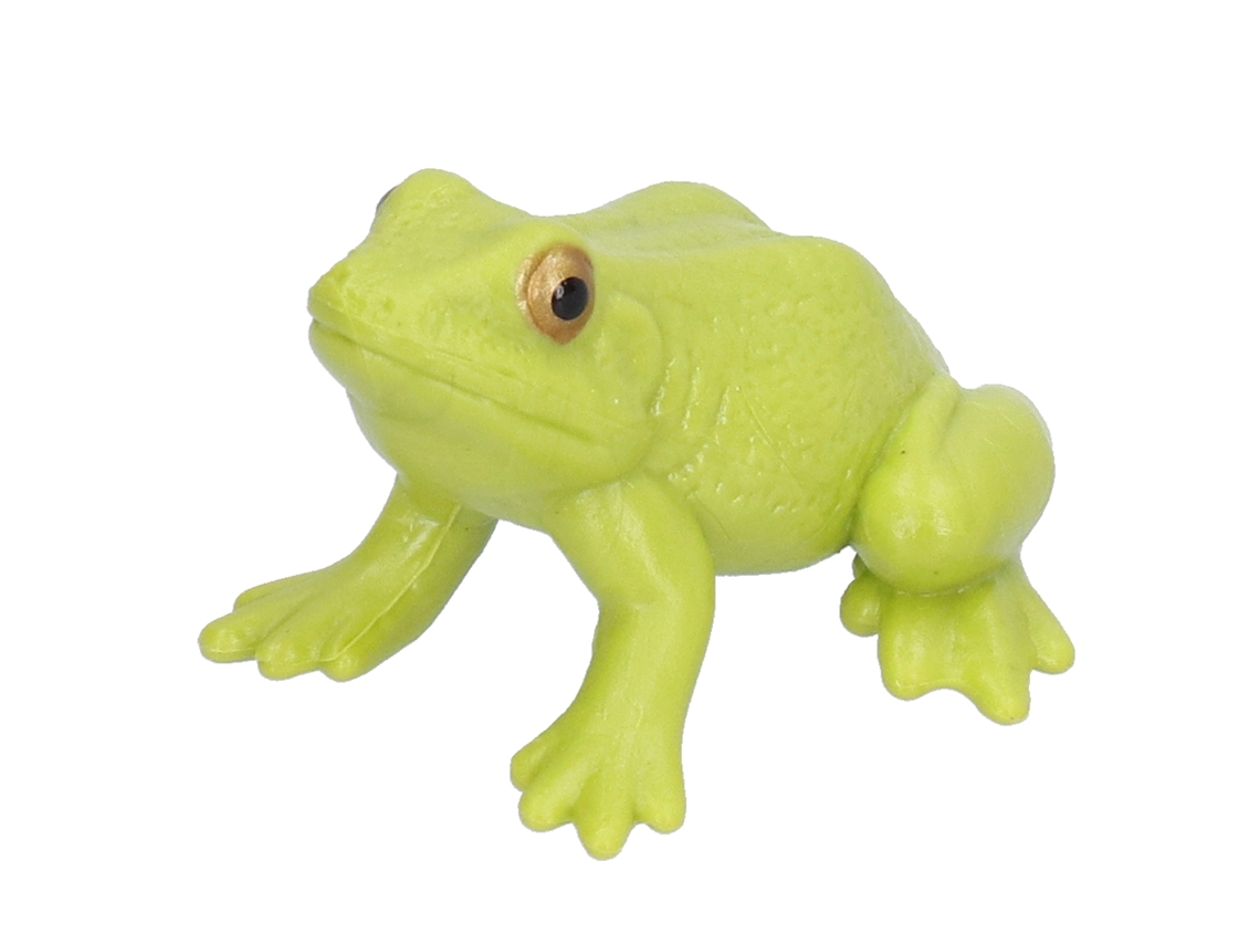 Ats modelo de Rana Toro Mini Simulación Juguete de Decoración Creatura para Niños Regalo Cognitivo