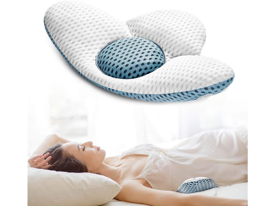 Lurelia Almofada Lombar Para Cama E Costas Ergonómico Ajustável Respirável Ortopédico V1044