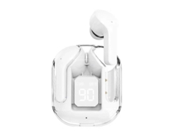 Fones De Ouvido Bluetooth Sem Fio, Display Digital Led Transparente, Redução De Ruído, Fones De Ouvido Bluetooth Sem Fio Ly Ebike
