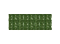 Vidaxl Tela De Varanda Com Folhas Verde 400 X 150 Cm