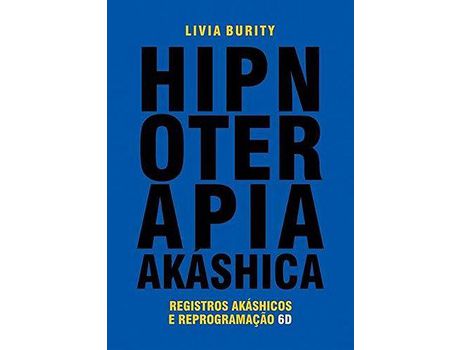 Livro Hipnoterapia Akáshica de Livia Burity (Português)