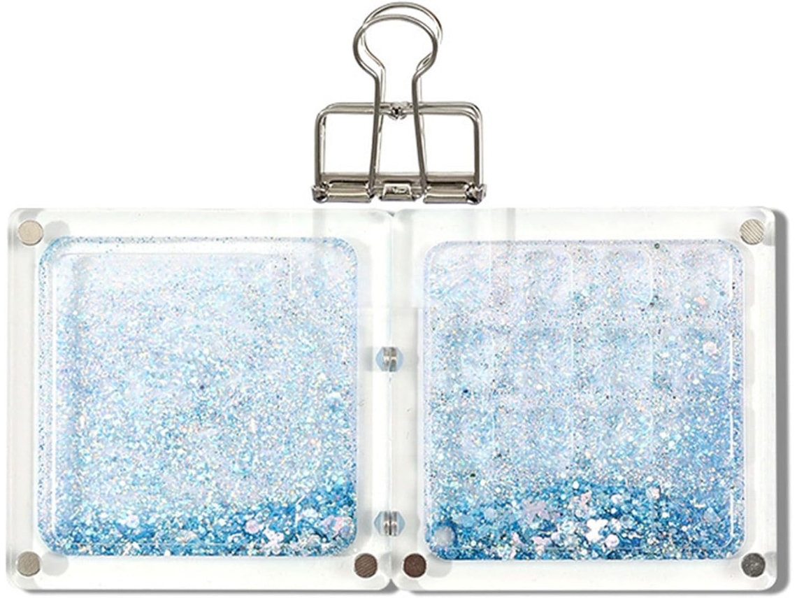 Paleta de Pintura com Areia Transparente e Base Acrílica Ferramenta Portátil SFUSHOS
