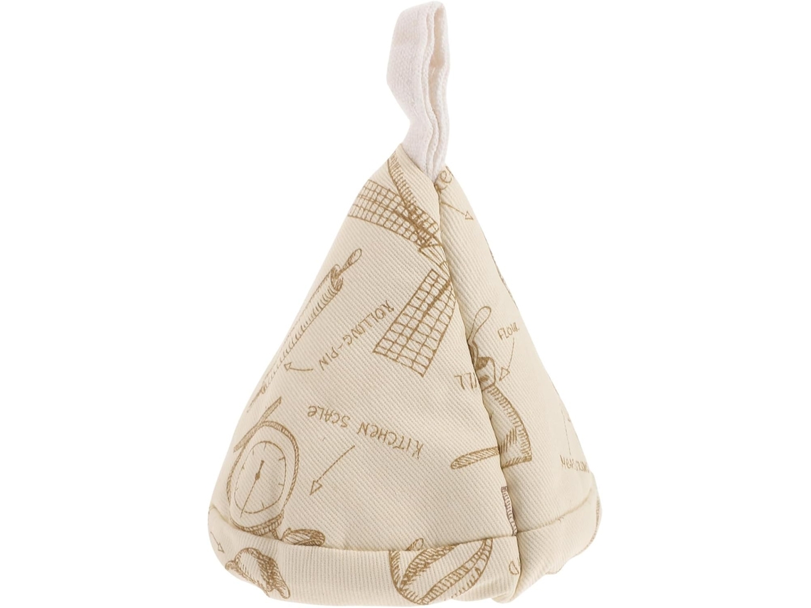 Capa Triangular De Algodão Anti Queimadura Para Botão Tampa
