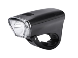 Luz Dianteira Da Bicicleta Led Farol Noite Ciclismo Lanterna De Segurança 3 Modos De Iluminação Alimentado Por Yizhood (preto)