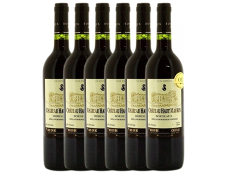 Vinho VIGNOBLES SANFOURCHE DONZAC Vignobles Sanfourche Donzac Château Haut Maurin Bordeaux Crianza (0.75 L - 6 unidades)